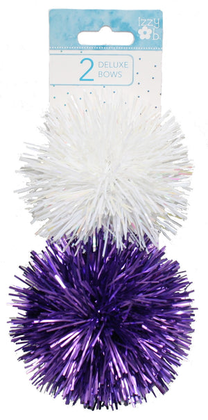 Firework Bow - Pearl and Purple