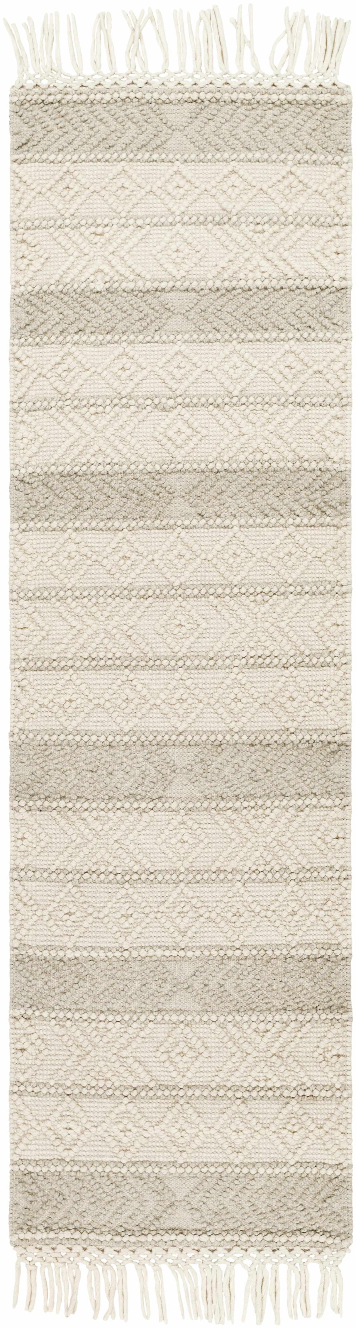 Ummi Wool Rug with Tassels - Clearance
