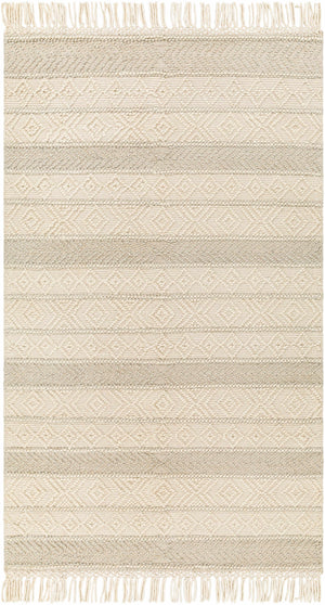 Ummi Wool Rug with Tassels - Clearance