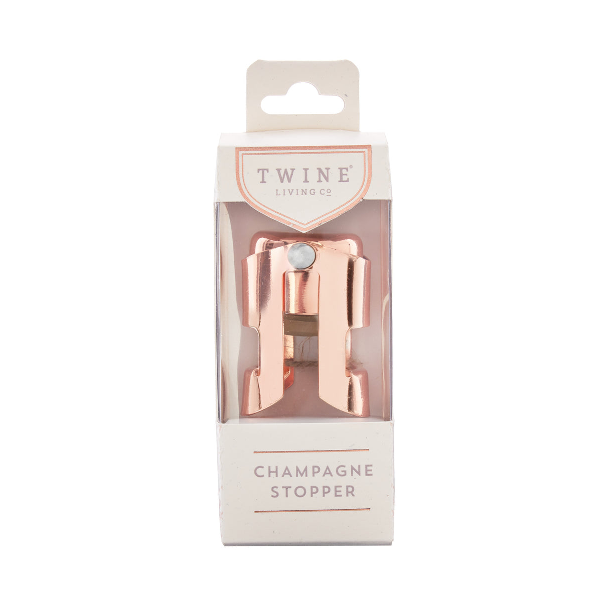 Copper champagne stopper by twine®