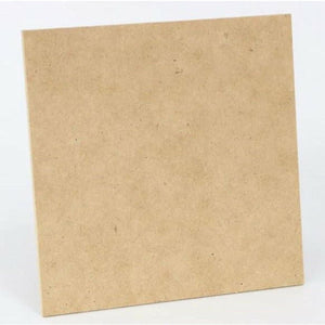 Unfinished Wood Blank Square