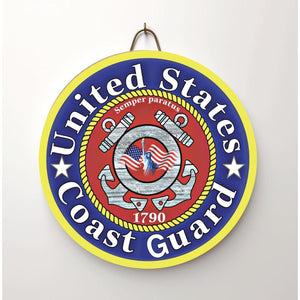 United States Coast Guard Support Sign