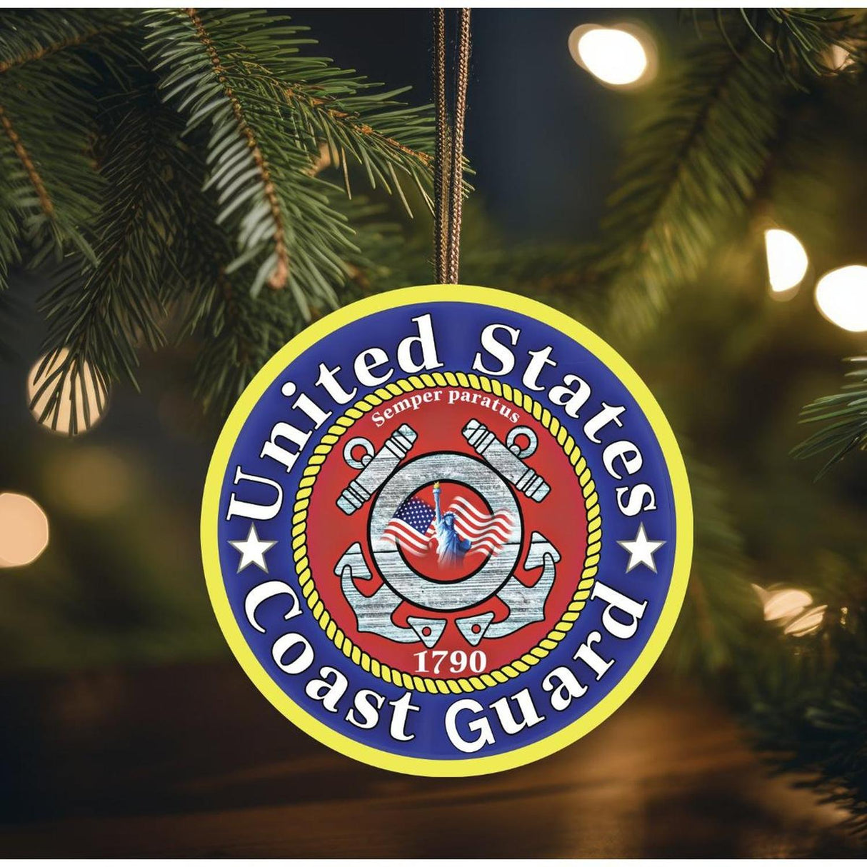 United States Coast Guard Support Sign