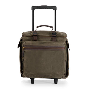 Somm 12 Bottle Insulated Wine Bag with Rolling Cart