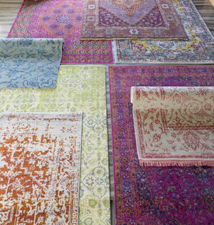 Milliken Magenta Area Rug