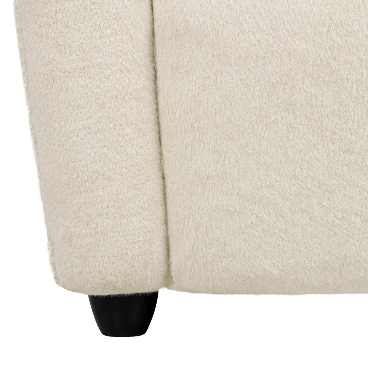 Upholstered Arm Chair with Curved Back - Accent Chairs