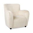 Upholstered Arm Chair with Curved Back - Accent Chairs