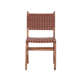 Upholstered Dining Chair with Open Back and Wood Frame, Set of 2 - Dining Chairs