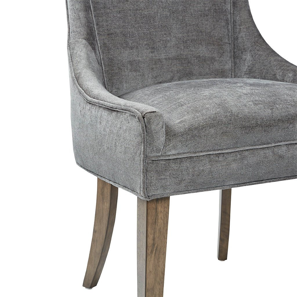 Upholstered Dining Chair with Tight Back and Seat, Set of 2 - Dining Chairs