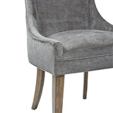 Upholstered Dining Chair with Tight Back and Seat, Set of 2 - Dining Chairs