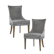 Upholstered Dining Chair with Tight Back and Seat, Set of 2 - Dining Chairs