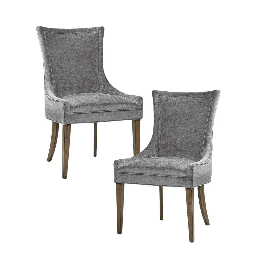 Upholstered Dining Chair with Tight Back and Seat, Set of 2 - Dining Chairs