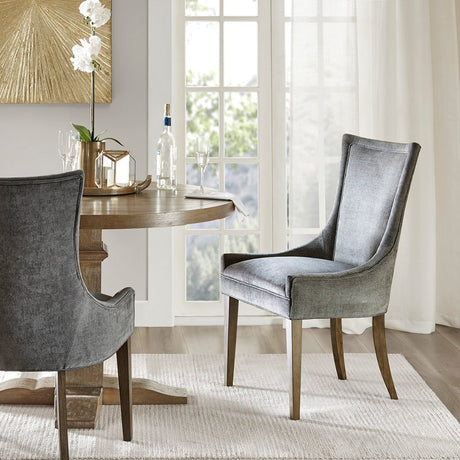 Upholstered Dining Chair with Tight Back and Seat, Set of 2 - Dining Chairs