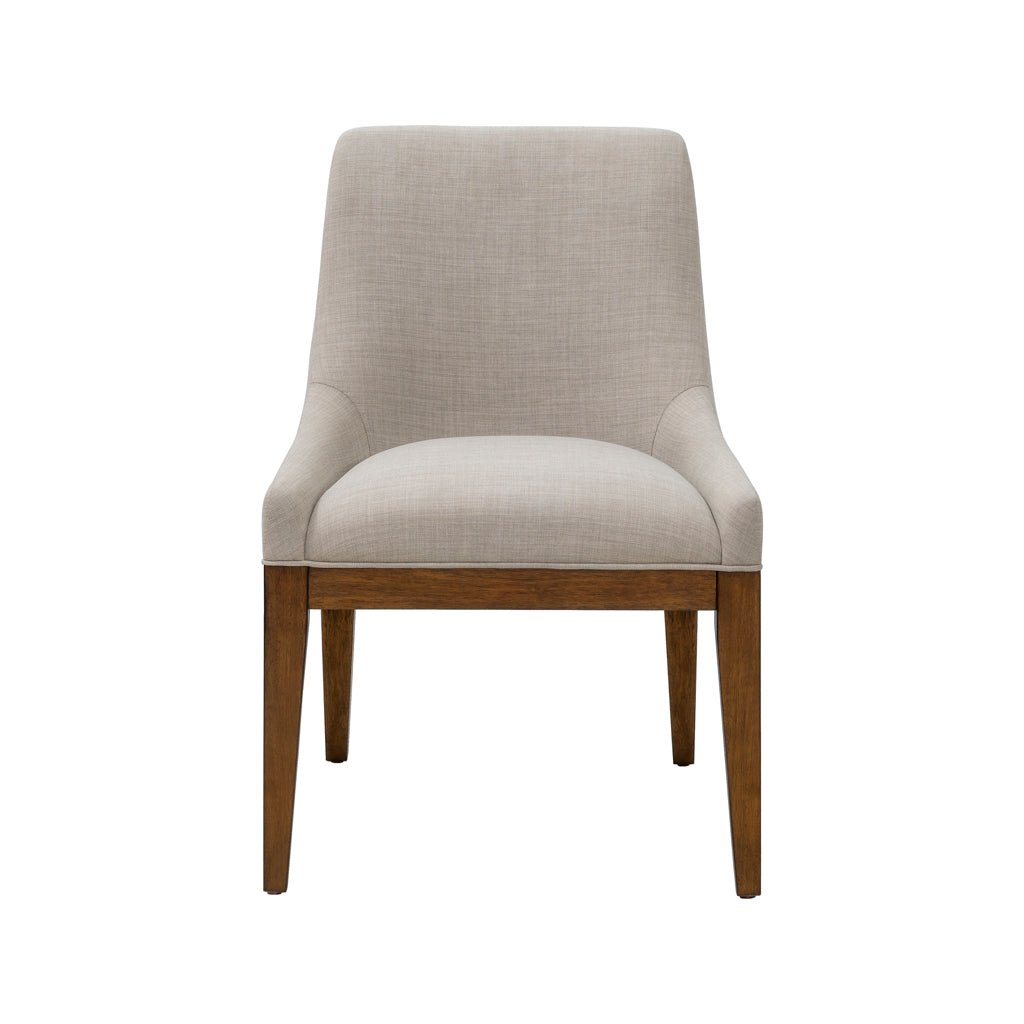 Upholstered Fabric Dining Chairs with Armless , Set of 2 - Dining Chairs