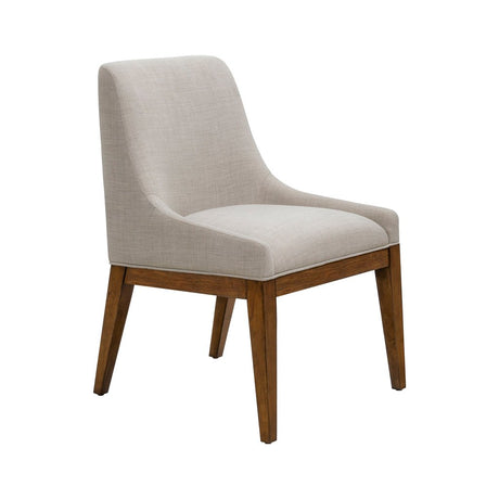 Upholstered Fabric Dining Chairs with Armless , Set of 2 - Dining Chairs