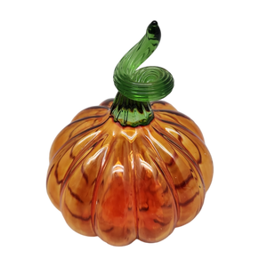 Blown Glass Pumpkin