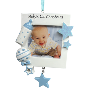 Baby’s First Picture Frame Blue