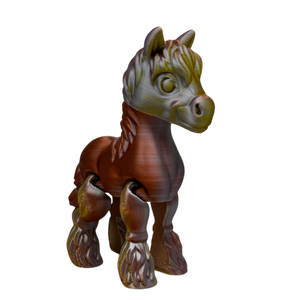 Clyde the Clydesdale  - Copper Color