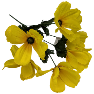 14-Inch Faux Cosmos Bush