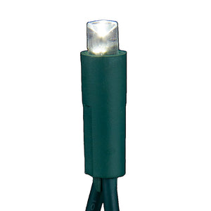 50-Light 5MM LED Green Wire Light Set - 'Silver & Gold'
