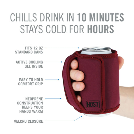 Insta-chill-standard-can-sleeve-in-wine-by-host®-Beverage-Tubs-&-Chillers