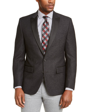 Ryan Seacrest Distinction Men's Modern-Fit Dinner Jacket Gray Size 42
