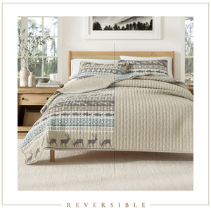 3-Piece Lodge Quilt - Yosemite Collection
