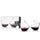 Rolling-crystal-wine-glasses-viski®-Wine-Glasses