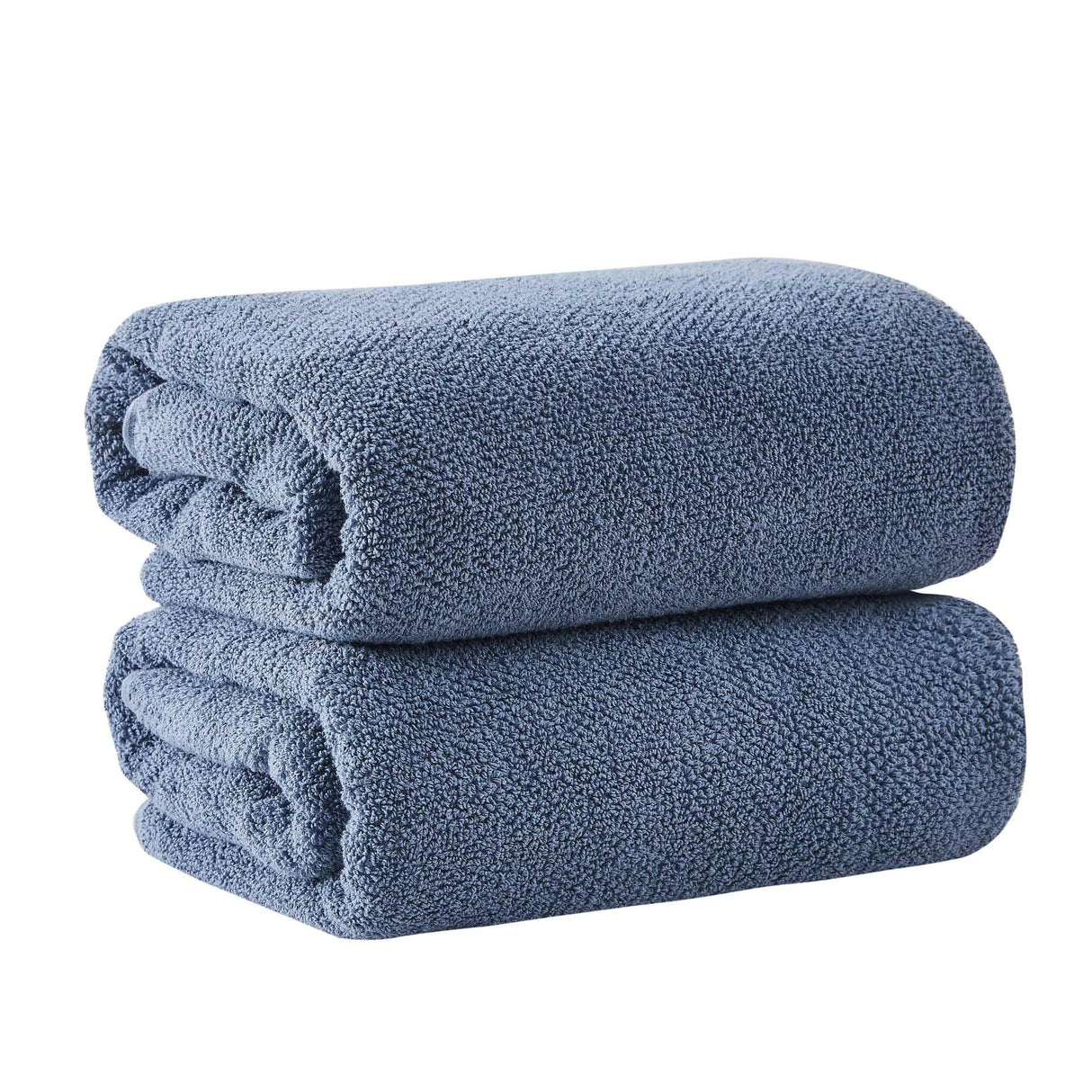 Cotton textured bath towel set - acacia collection