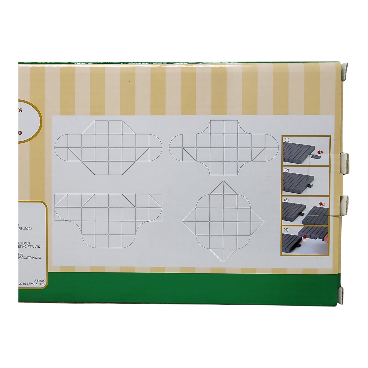 Complete Plaza Sidewalk - 32 Pieces