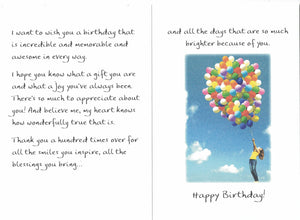 Someone Like You Shouldn't Be Given Just Any Old Birthday Card