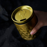 Paragon stainless steel rocks tumbler in gold viski®