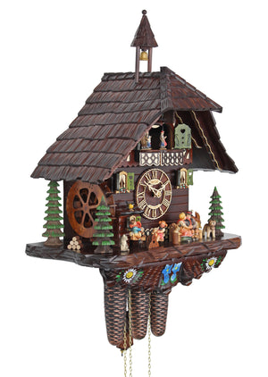 Happy Family - HerrZeit by Adolf Herr Cuckoo Clock