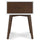 Valor Solid Wood Nightstand with Tapered Legs - Nightstands