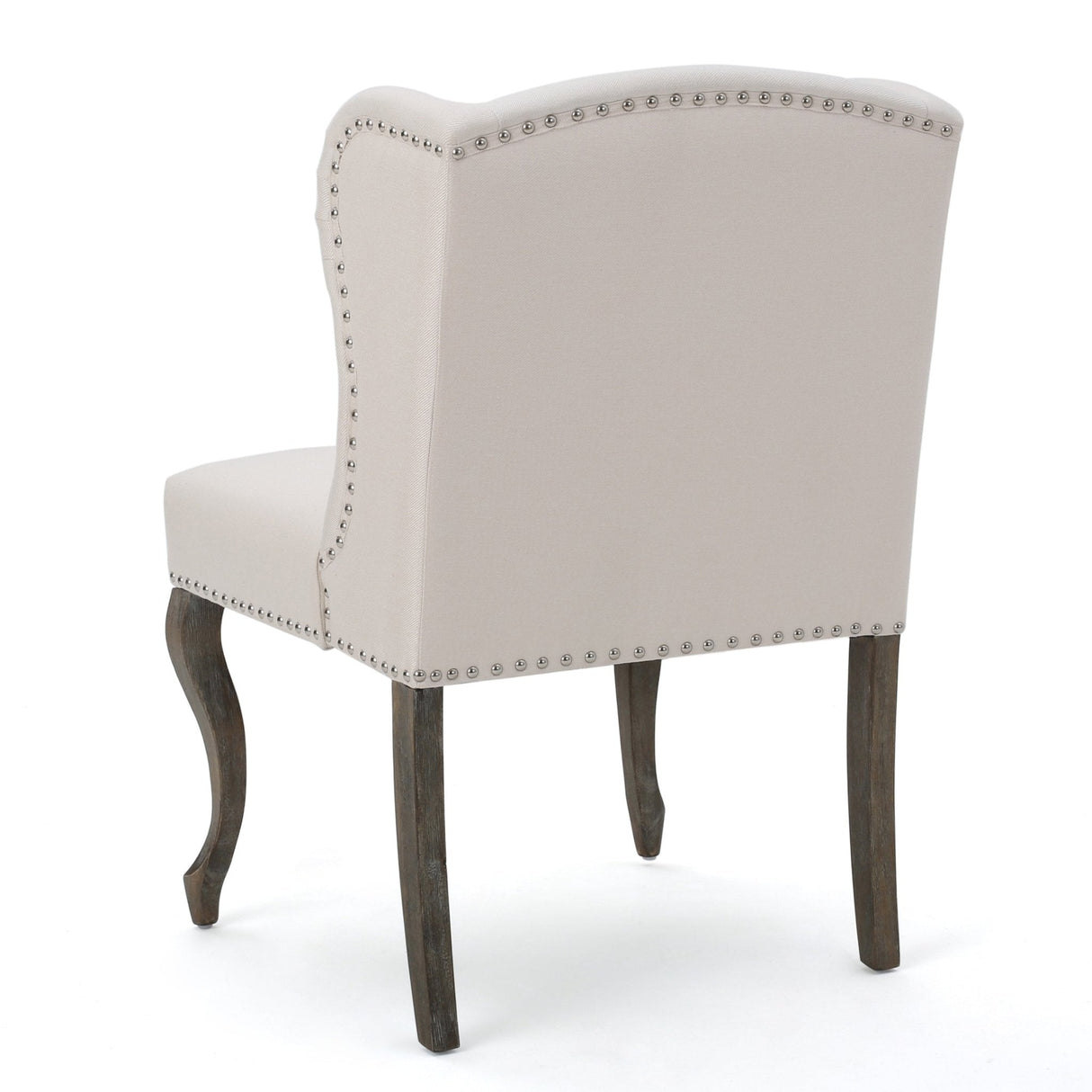 Valsa Upholstered Accent Chair with Nailhead Trim and Wing Back - Accent Chairs