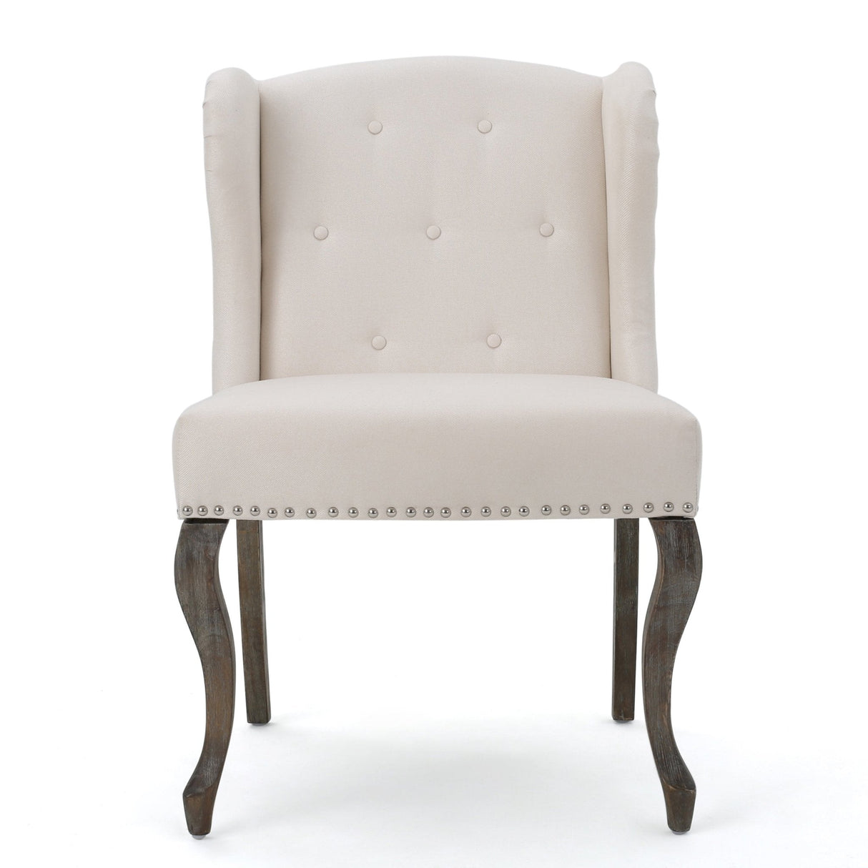 Valsa Upholstered Accent Chair with Nailhead Trim and Wing Back - Accent Chairs