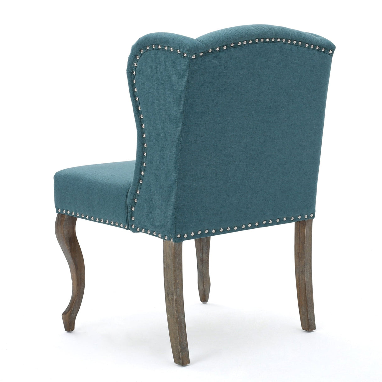 Valsa Upholstered Accent Chair with Nailhead Trim and Wing Back - Accent Chairs