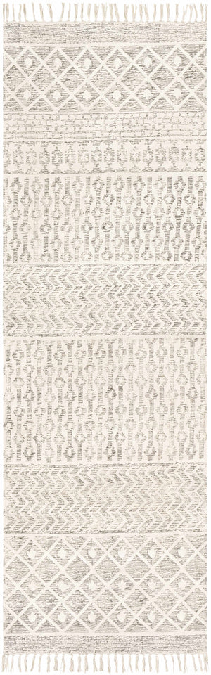 Valyermo Beige Hand Woven Cotton Rug