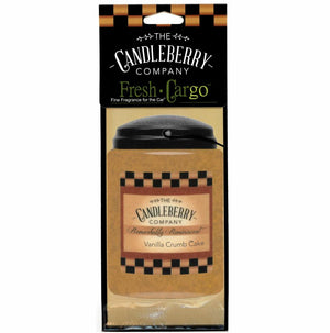 Vanilla Crumb Cake™- "Fresh Cargo"®, Scent for the Car (2-PACK) (Collective)