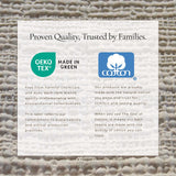 100% Cotton Honeycomb Waffle Garment Washed Quilt Set - Genevieve Collection