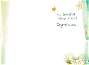 New Baby Card - A Star is Born
