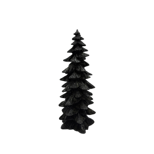 Black Resin Halloween Tree 9 1/4 Inches Tall