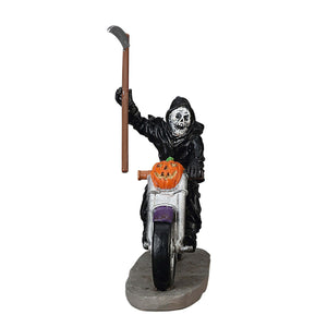 Grim Rider on a Bike