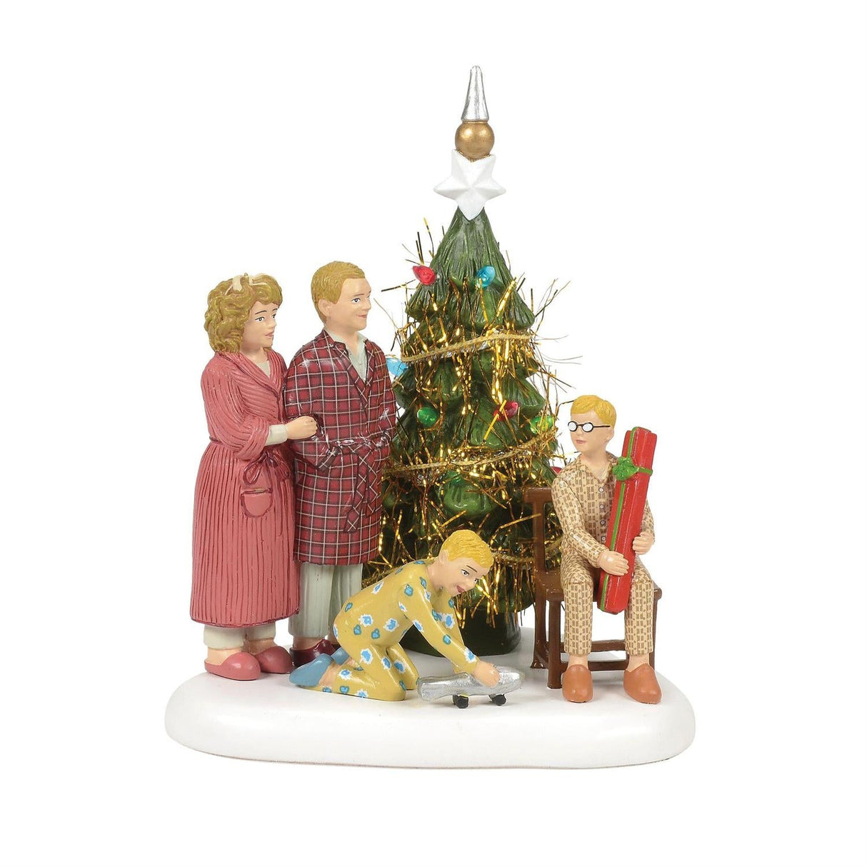 The Family Opens Their Gifts
