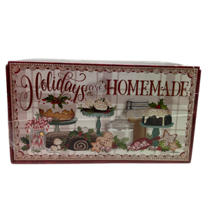 Holidays Are Homemade Recipe Card Box