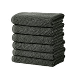 Cotton textured bath towel set - acacia collection
