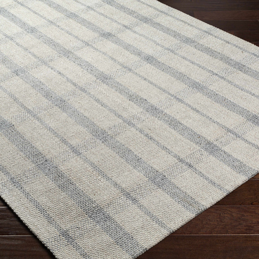 Verdon Light Gray Plaid Rug