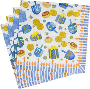 Dreidel, Dreidel, Dreidel Napkin Lunch