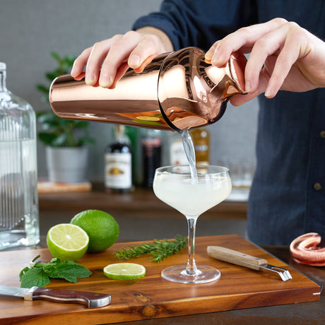 Copper parisian cocktail shaker by viski®