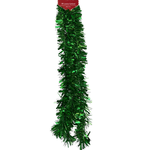 9 Foot Luxury Garland - Green